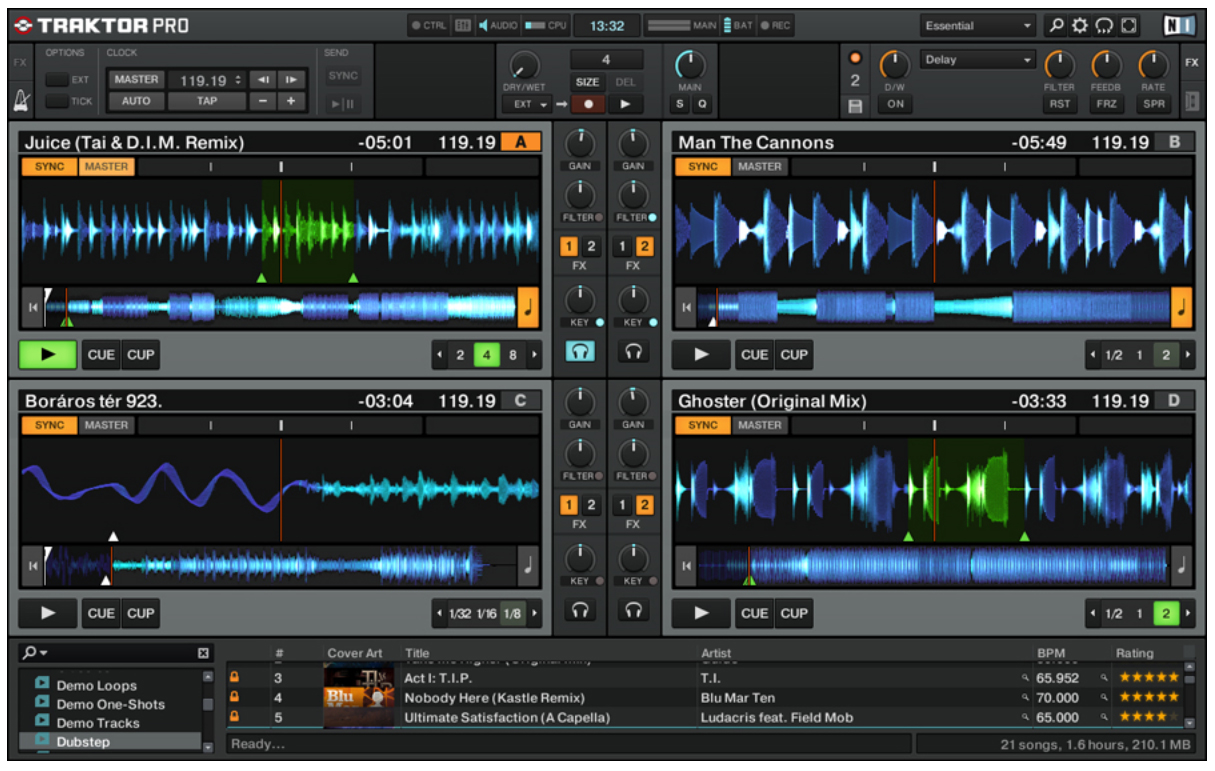 Traktor-Pro-software-DJ