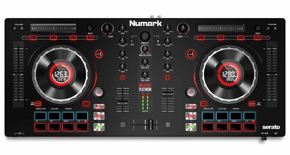 controlador dj numark pltinum