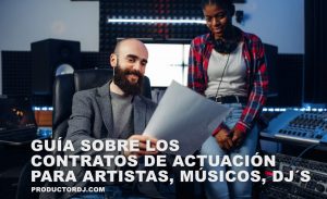Cómo redactar un contrato de actuacion para dj u otro artista