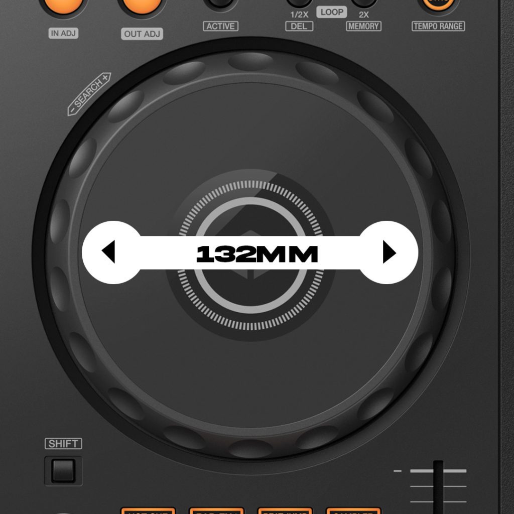 flx4 tamaño de rueda jog