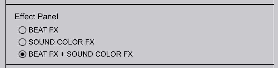 sound color fx rekordbox