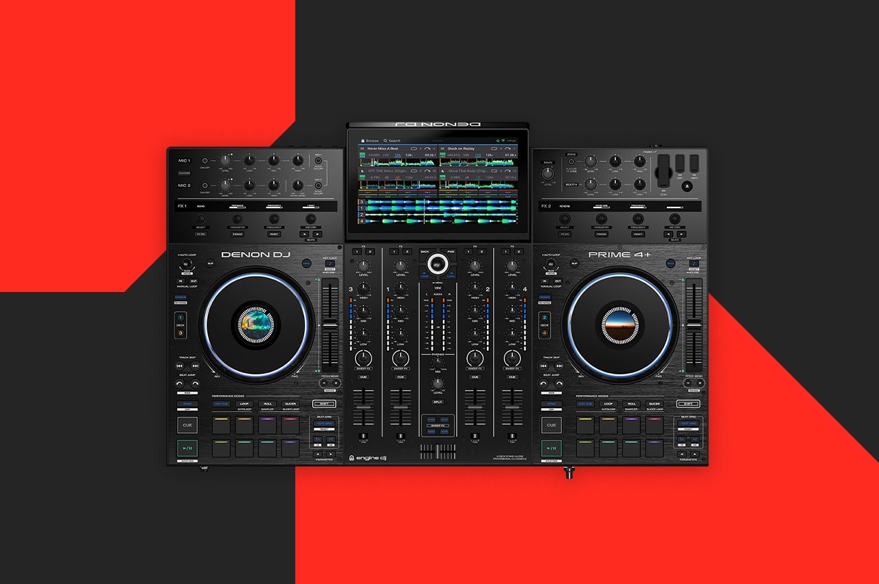 Denon DJ Prime 4+: Ahora disfruta de Amazon Music en tu equipamiento de DJ de alta gama